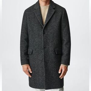 H&M Charcoal Trench Coat NWT